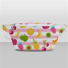 Tropical-fruits-berries-seamless-pattern Waist Bag  by Simbadda