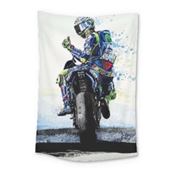 Download (1) D6436be9-f3fc-41be-942a-ec353be62fb5 Download (2) Vr46 Wallpaper By Reachparmeet - Download On Zedge?   1f7a Small Tapestry by AESTHETIC1