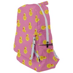 Rubber Duck Pattern Travelers  Backpack by Valentinaart