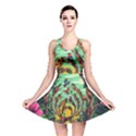 Monkey Tiger Bird Parrot Forest Jungle Style Reversible Skater Dress View1