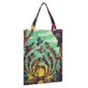 Monkey Tiger Bird Parrot Forest Jungle Style Classic Tote Bag View2