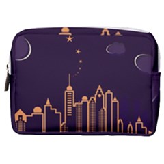 Skyscraper Town Urban Towers Make Up Pouch (medium) by Bangk1t