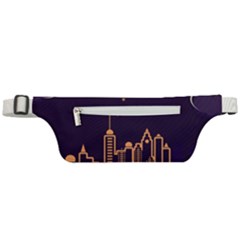 Skyscraper Town Urban Towers Active Waist Bag by Bangk1t