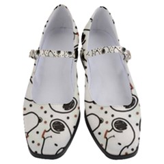 Dog Pattern Women s Mary Jane Shoes by Bangk1t