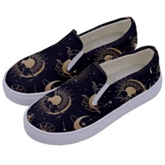 Asian-set With Clouds Moon-sun Stars Vector Collection Oriental Chinese Japanese Korean Style Kids  Canvas Slip Ons by Bangk1t