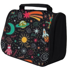 Seamless Pattern Space Full Print Travel Pouch (big) by Amaryn4rt