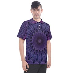 Shape Geometric Symmetrical Symmetry Wallpaper Men s Polo Tee by Bangk1t