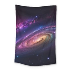 Universe Space Star Rainbow Small Tapestry by Ravend