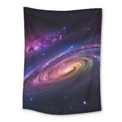 Universe Space Star Rainbow Medium Tapestry by Ravend