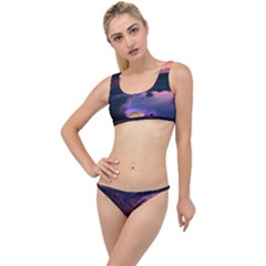 Lake Mountain Night Sea Flower Nature The Little Details Bikini Set by Ravend