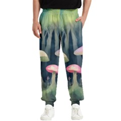 Mushroom Fungus Men s Elastic Waist Pants by Ravend