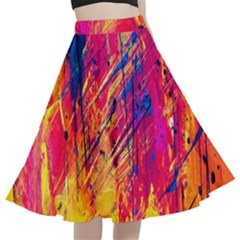 Various Colors A-line Full Circle Midi Skirt With Pocket by artworkshop