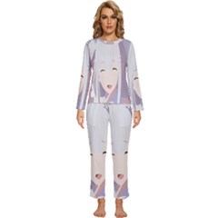 Emilia Rezero Womens  Long Sleeve Lightweight Pajamas Set by artworkshop