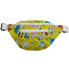 Robot Pattern Fanny Pack by Grandong