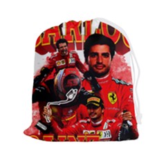 Carlos Sainz Drawstring Pouch (2xl) by Boster123