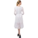 Carlos Sainz Ruffle End Midi Chiffon Dress View2