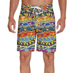 Supersonic Sunblast Men s Beach Shorts by chellerayartisans