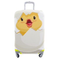 Cute Chick Luggage Cover (medium) by RuuGallery10