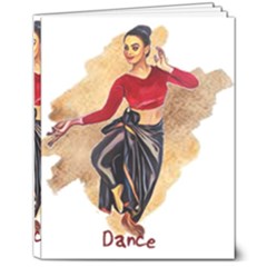 Dance New 8  X 10  Softcover Notebook by RuuGallery10