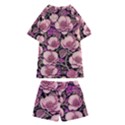 Plum Blossom Blossom Kids  Swim Tee and Shorts Set View2