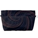 Wave Curves Abstract Art Backdrop Handbag Organizer View2