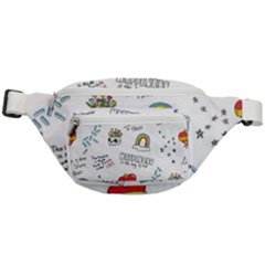 Abstract Fashion Background Suitable Fabric Printing Fanny Pack by pakminggu