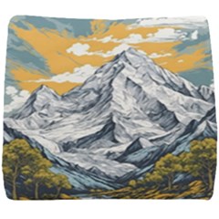 Nature Mountains Landscape Forest Seat Cushion by Ravend