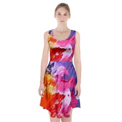 Colorful-100 Racerback Midi Dress by nateshop