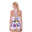 Mathematics Formula Physics School Boyleg Halter Swimsuit  View2