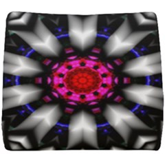 Kaleidoscope-round-metal Seat Cushion by Bedest