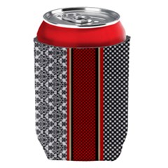 Background-damask-red-black Can Holder by Bedest