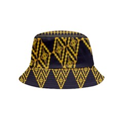 Abstract-batik Klasikjpg Inside Out Bucket Hat (kids) by nateshop