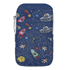 Cat-cosmos-cosmonaut-rocket Waist Pouch (small) by pakminggu