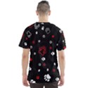 Art Pattern Traces Paw Men s Sport Mesh T-Shirt View2