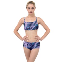 Abstract Trims Layered Top Bikini Set by pakminggu