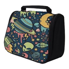 Alien Ocket Space Aesthetic Pattern Full Print Travel Pouch (small) by pakminggu