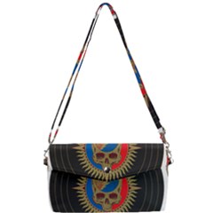 The Grateful Dead Removable Strap Clutch Bag by Cowasu