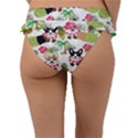 Corgis Hula Pattern Frill Bikini Bottoms View2