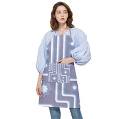 Pattern-non-seamless-background Pocket Apron by Cowasu