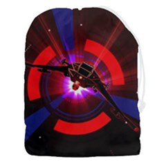 Science-fiction-cover-adventure Drawstring Pouch (3xl) by Cowasu