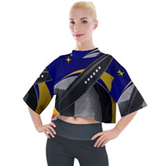 Science-fiction-sci-fi-sci-fi-logo Mock Neck T-shirt by Sarkoni