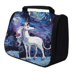 Unicorn Starry Night Print Van Gogh Full Print Travel Pouch (small) by Sarkoni