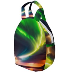 Lake Storm Neon Nature Travel Backpack by Bangk1t