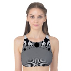 Pattern Illusion Fractal Mandelbrot Tank Bikini Top by Bangk1t