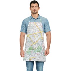 London City Map Kitchen Apron by Bedest