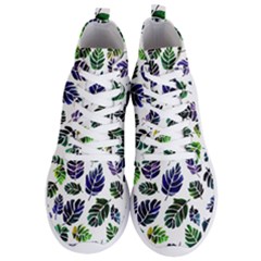 Leaves Watercolor Ornamental Decorative Design Men s Lightweight High Top Sneakers by Ravend