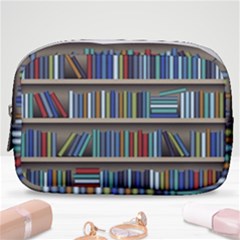 Bookshelf Make Up Pouch (small) by Ravend