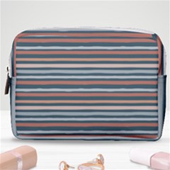 Stripes Make Up Pouch (medium) by zappwaits