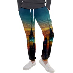 New York City Skyline Usa Men s Jogger Sweatpants by Ndabl3x