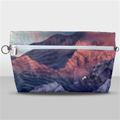 Adventure Psychedelic Mountain Handbag Organizer by Ndabl3x